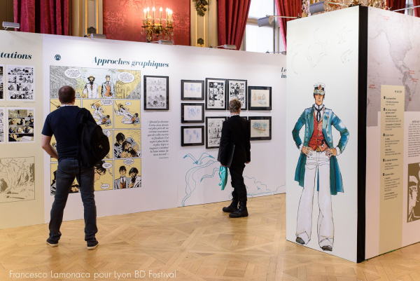 Exposition lors du Lyon BD Festival