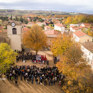 Cérémonie du 11 Novembre à Solaize © Nicolas BENNEGENT
