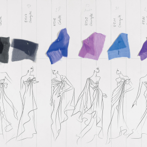 Planche de Collection © Yves Saint Laurent