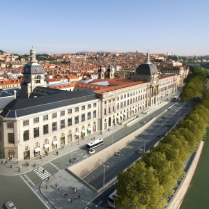 Vue sur le Grand Hotel Dieu ©Asylum