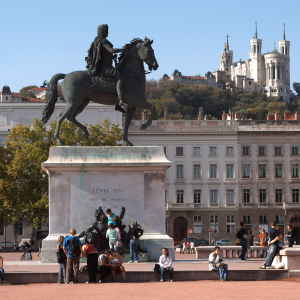 La Place Bellecour © Laurent Berthier / Caméléon